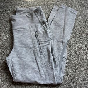 Lululemon Grey & White Leggings